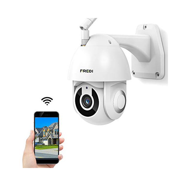 Dome IP cámara de vigilancia outdoor a distancia utilizables per smartphone
