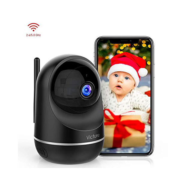Cámara de vigilancia dentro del teléfono móvil Wifi, Cacagoo 1080p Wifi Ip  Cámara Monitor de bebé con audio de 2 vías
