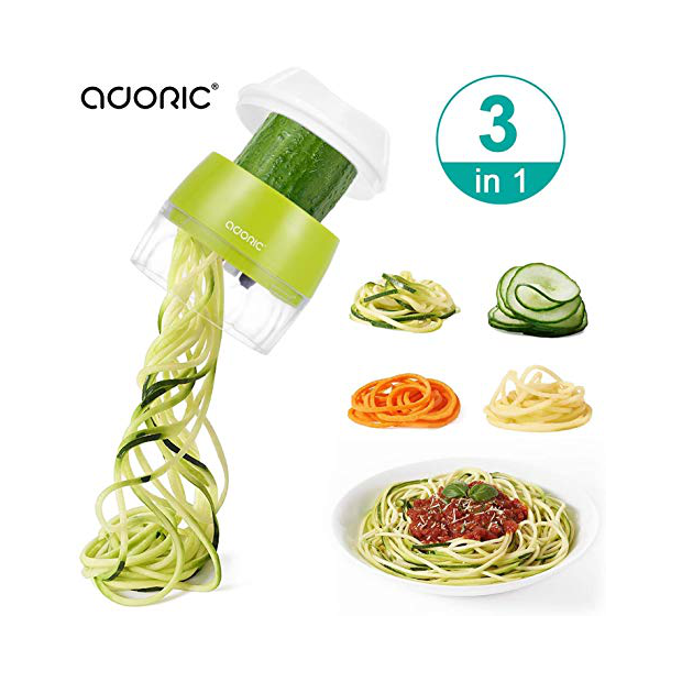 Cortador de Verduras Espiralizador: Crea Espaguetis de Calabacín y Más, Oferta exclusiva