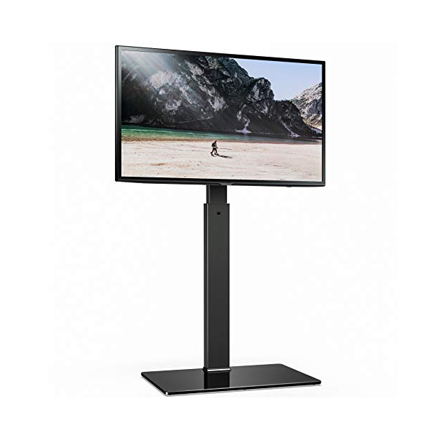 BONTEC - Base universal para TV, soporte de mesa para televisores LCD LED  OLED de 32 a 65 pulgadas, soporte de montaje de TV de altura ajustable de 6