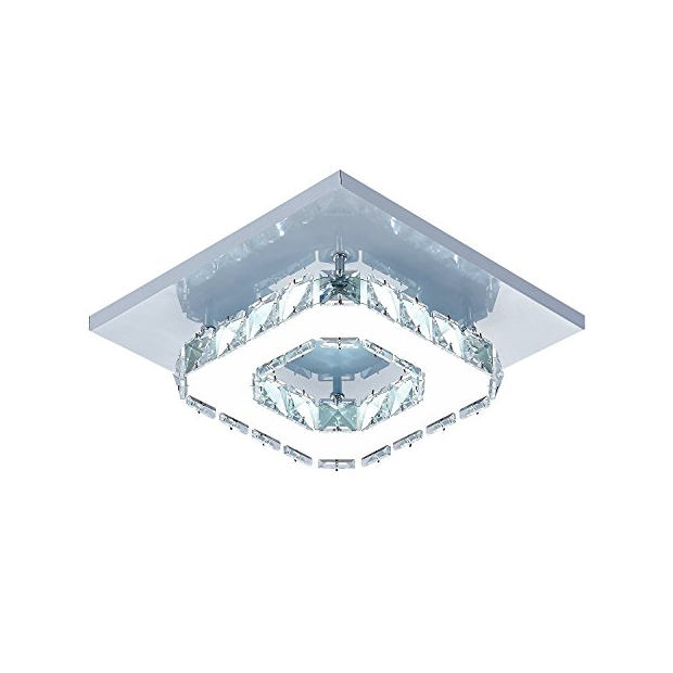 Lámparas de techo de cristal