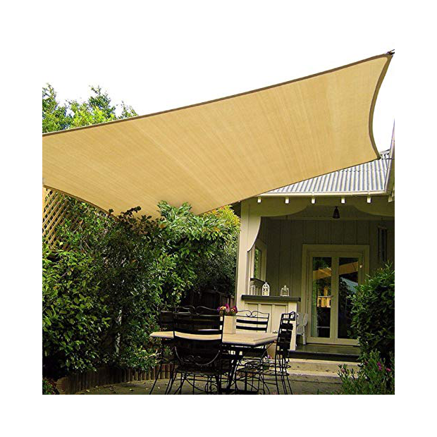 Toldos Impermeables Exterior 2 x 7 m Resistente al Desgarro Protección UV Toldos  Exterior con Ojales y Cuerdas de fijación para Exteriores, Pergola, Jardín,  Color Crema: : Jardín