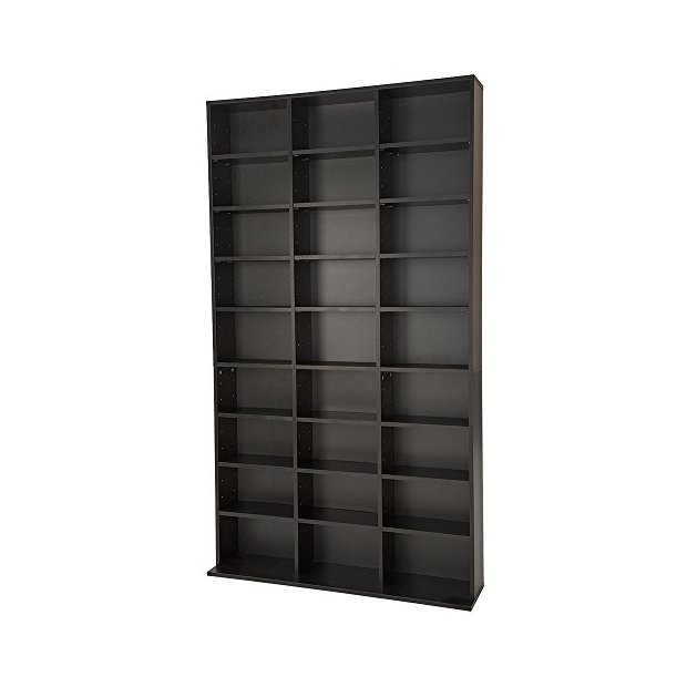 VCM mueble para CD/DVD Ronul - mueble/estante sin puerta de cristal