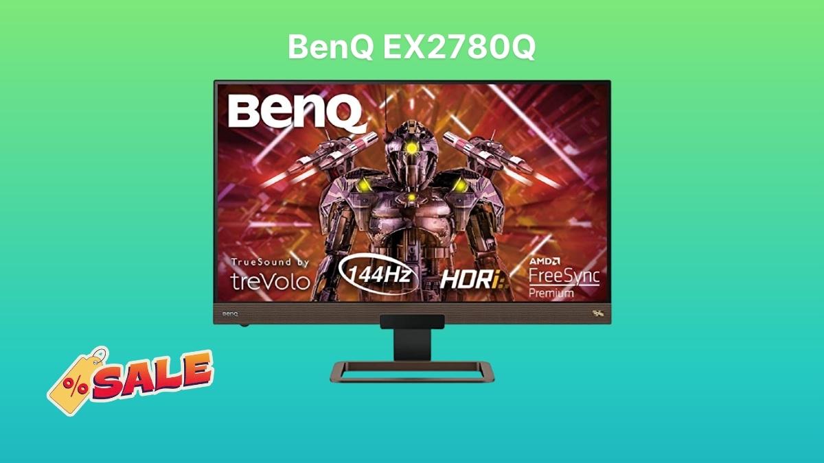 BenQ EX2780Q: Llévate un monitor gaming con 26% de descuento