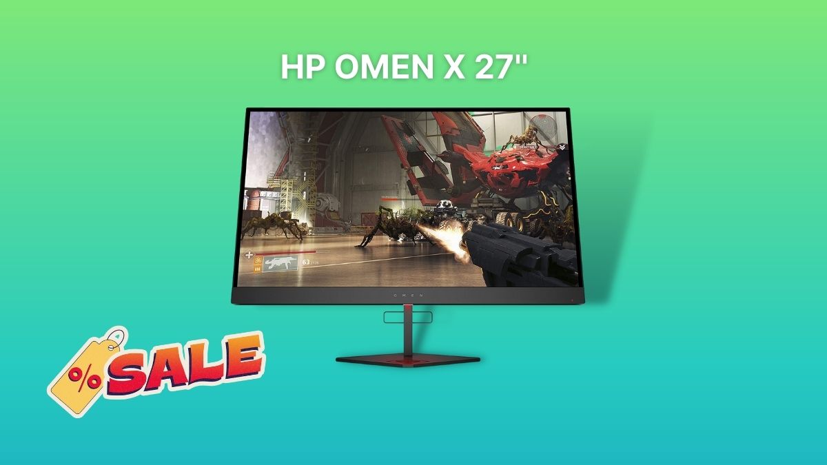 Consigue un monitor gaming por menos: el HP OMEN X 27 con 39% de descuento