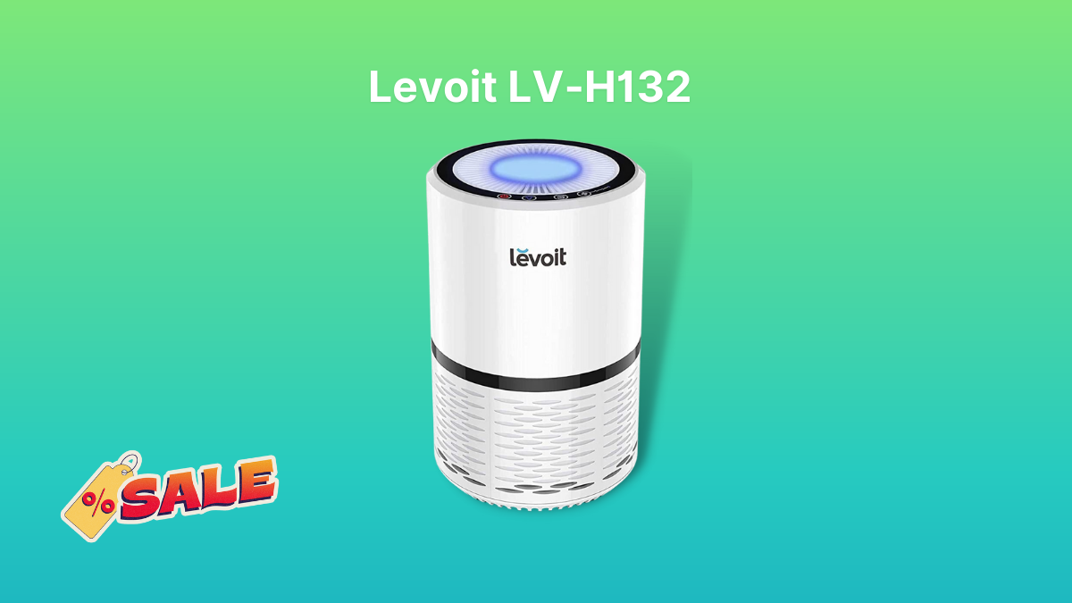 LV-H132: Consigue un purificador con filtro HEPA con 32% de descuento
