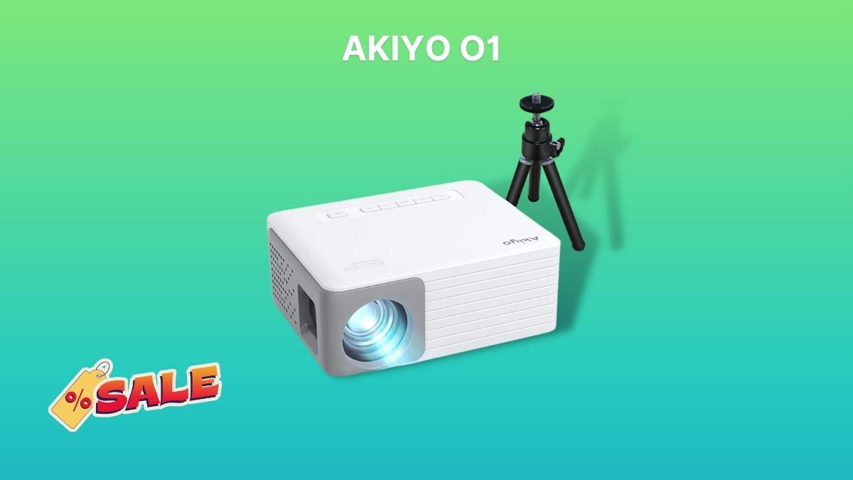 AKIYO O1: Compra un proyector con un descuento del 16%