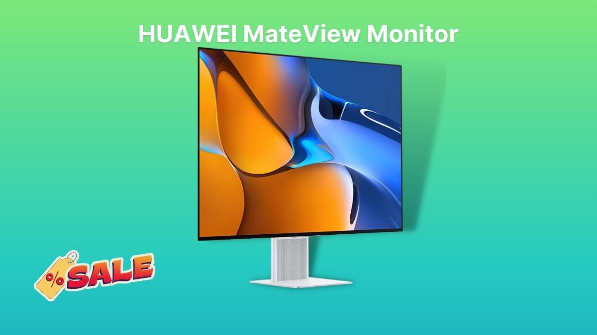 HUAWEI MateView Monitor: Consigue un monitor de 28 pulgadas con 8% de descuento