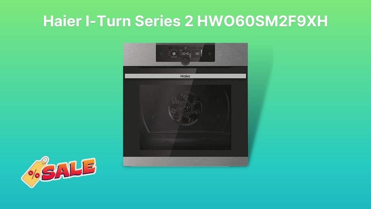 Haier I-Turn Series 2 HWO60SM2F9XH: Compra un horno eléctrico con 25% de descuento
