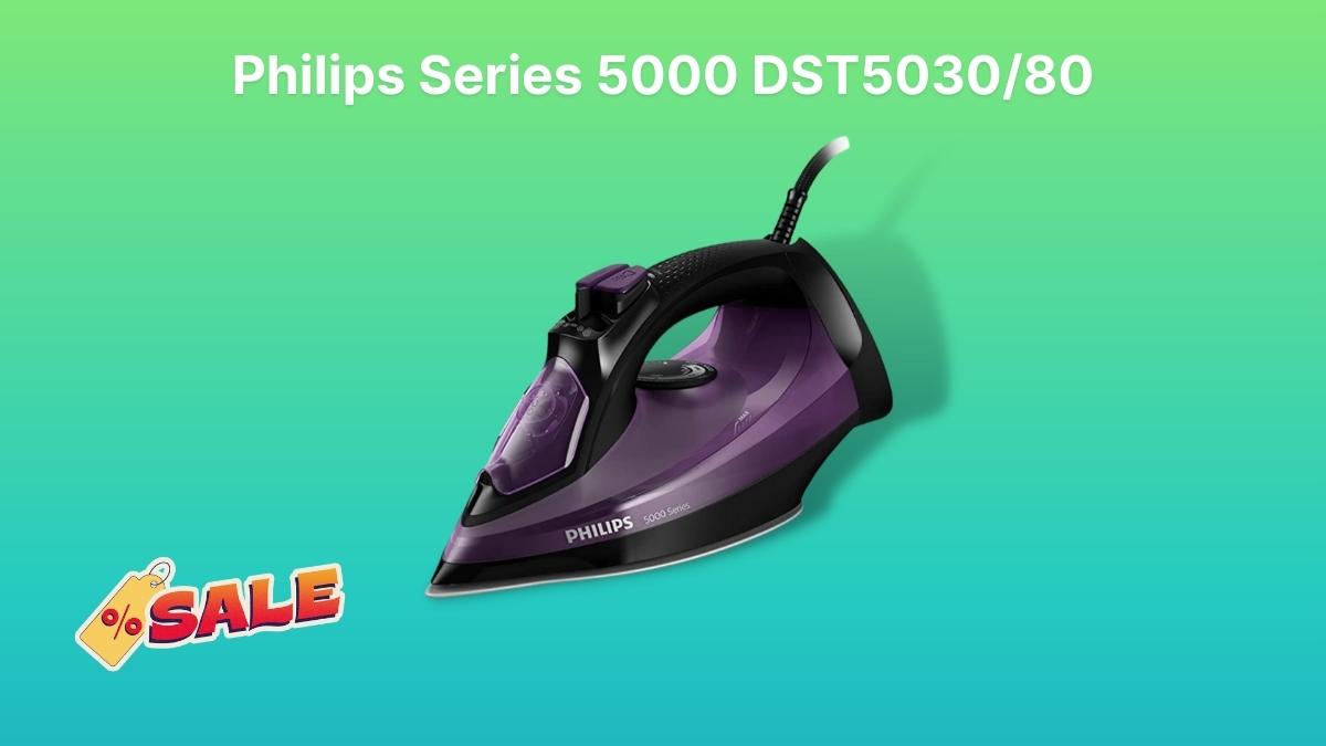 Philips Series 5000 DST5030/80: Consigue una plancha de vapor con 38% de descuento