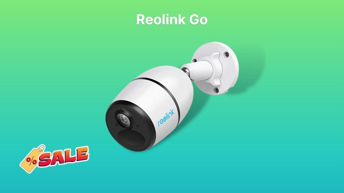 Reolink Go: Compra una cámara de vigilancia solar con 3% de descuento