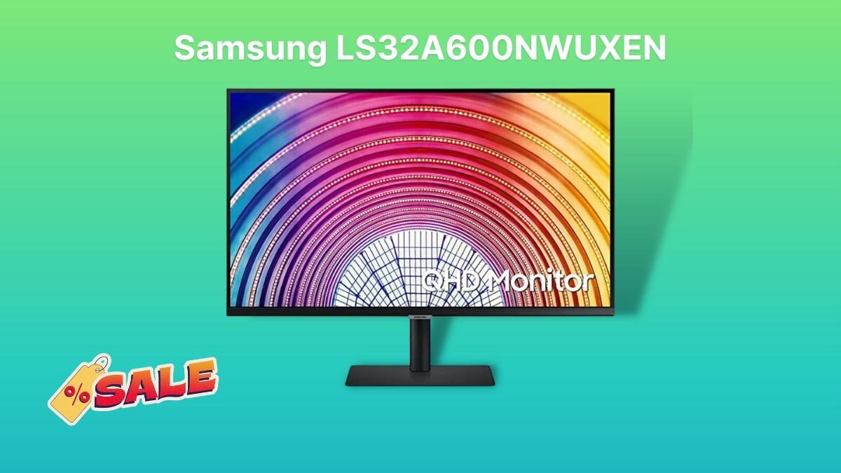 Samsung LS32A600NWUXEN: Consigue un monitor con 35% de descuento