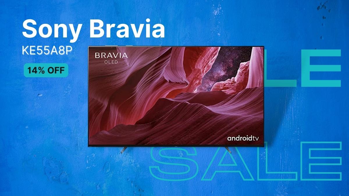 Sony Bravia OLED KE55A8P: Compra un Smart TV con un descuento del 14%